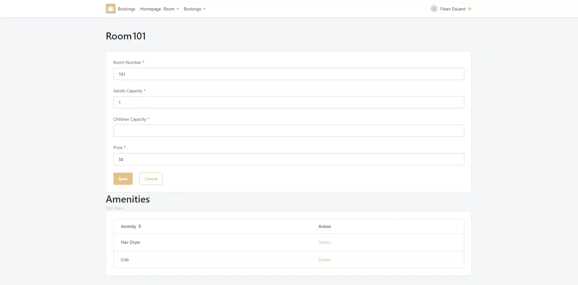 filsen booking
