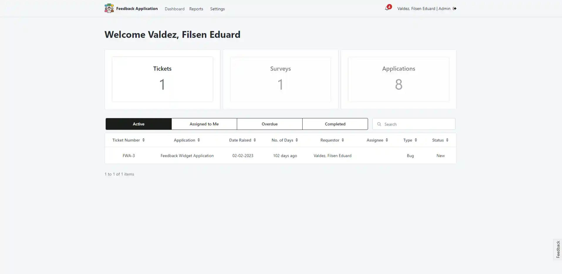 filsen feedbackapp
