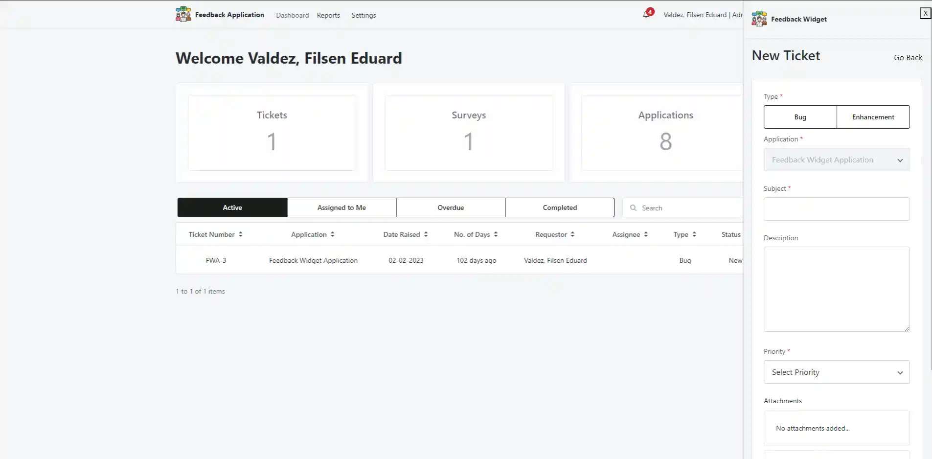 filsen feedbackapp