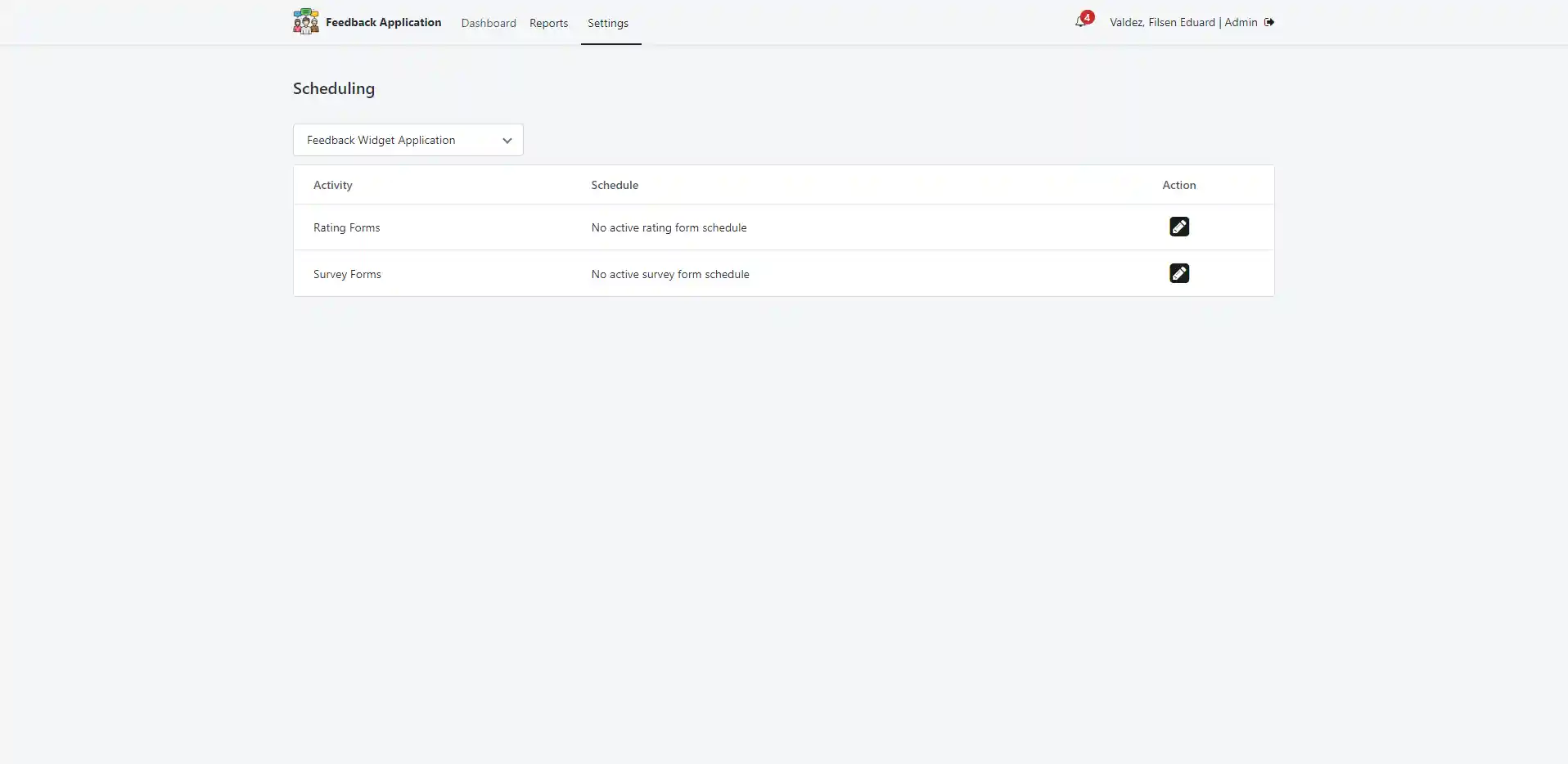 filsen feedbackapp