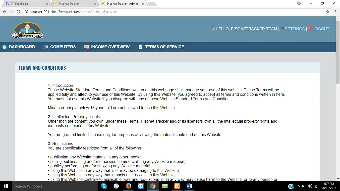 filsen reservation app