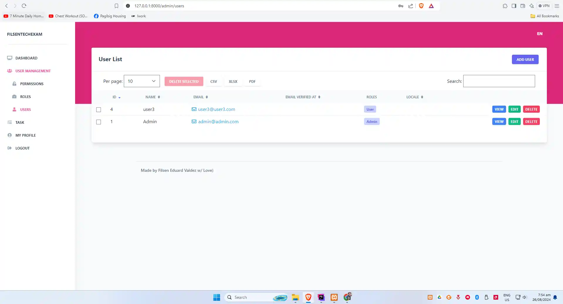 filsen task management