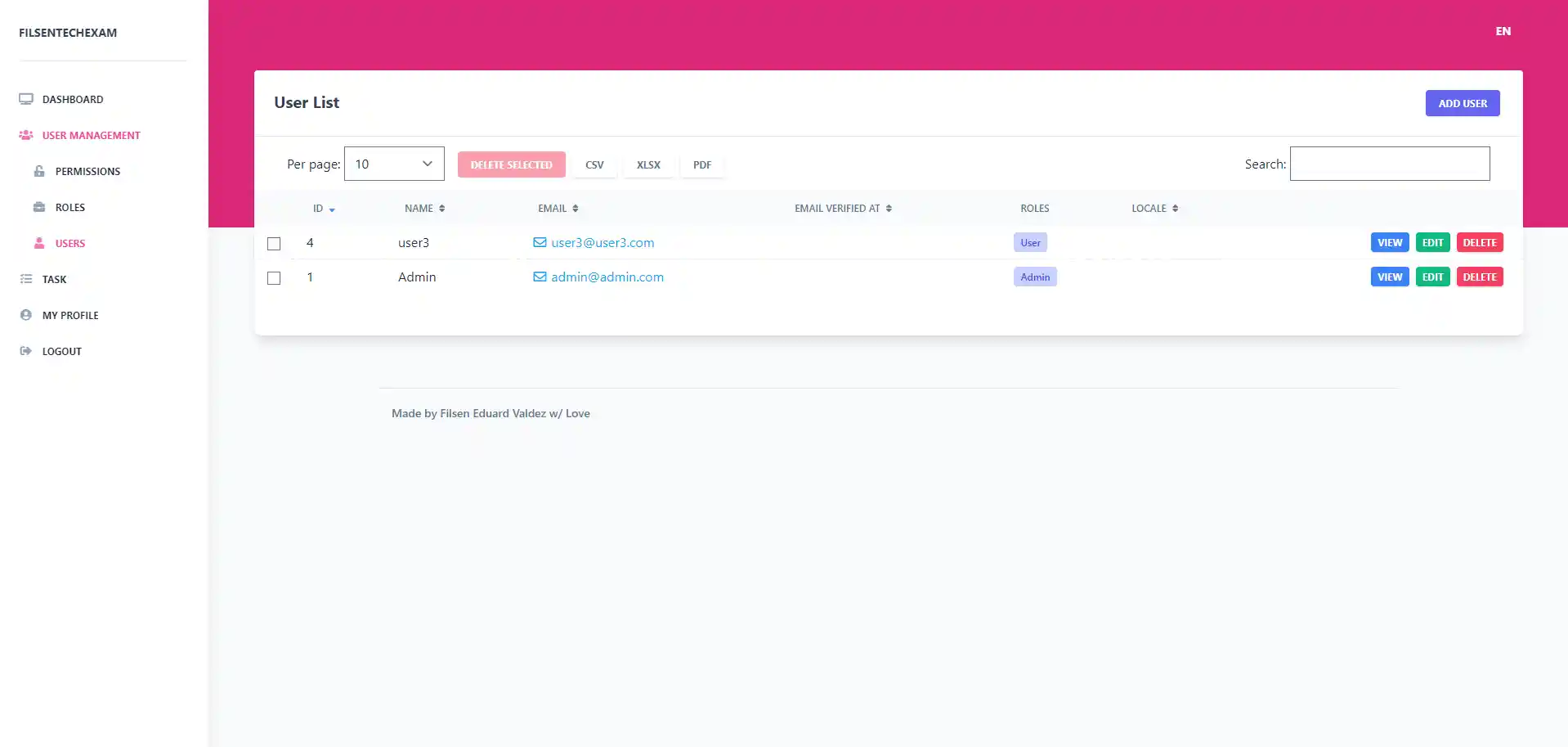 filsen task management